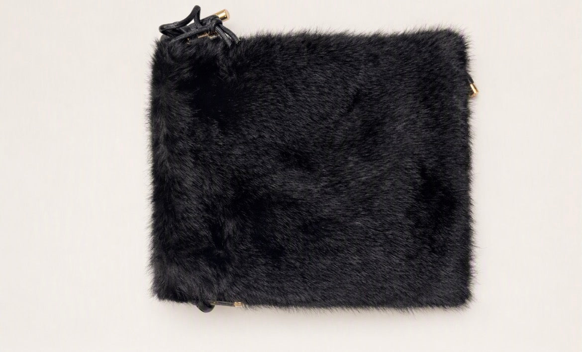 Nala Faux Fur Crossbody Bag