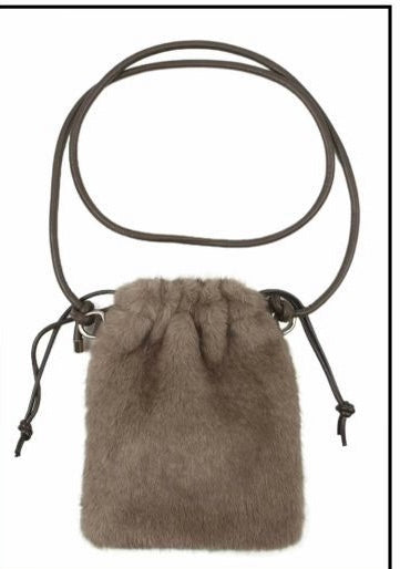 Nala Faux Fur Crossbody Bag