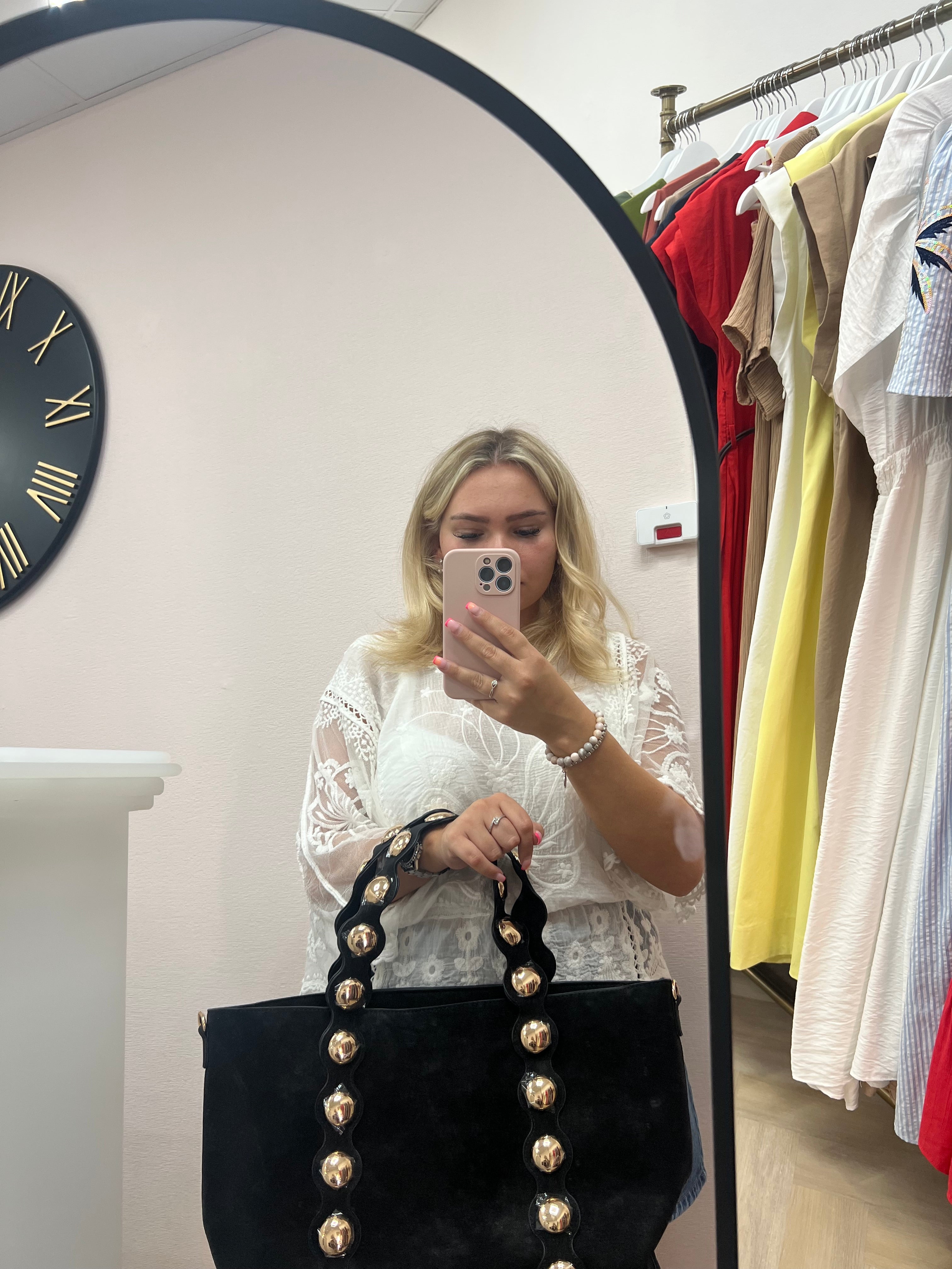 Disc large handbag🤎🖤✨