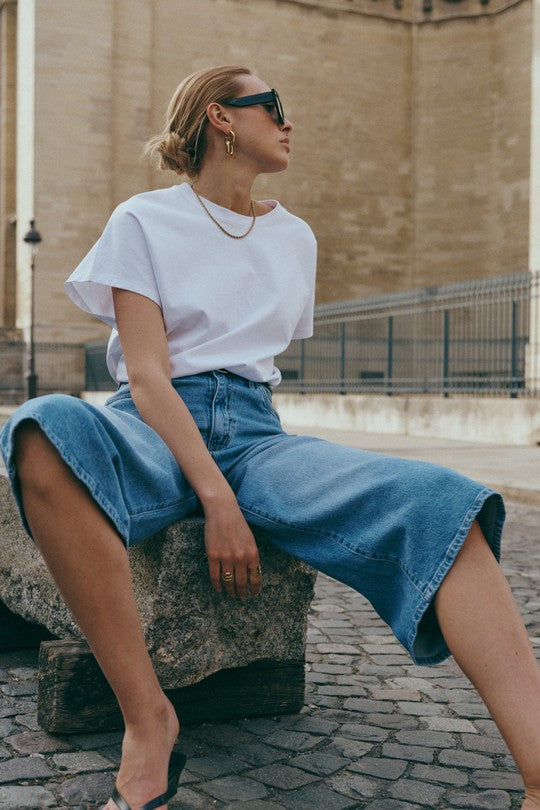 Lucy Denim Culottes by Ana & Lucy