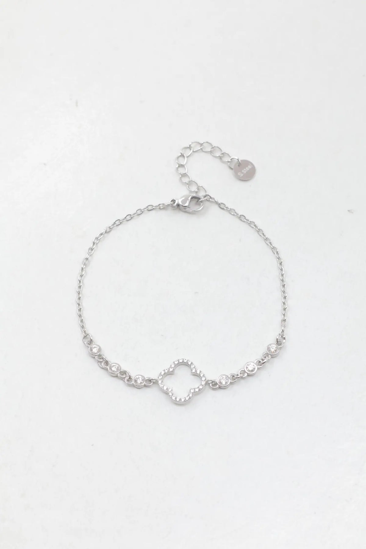 Anna Crystal Clover Bracelet