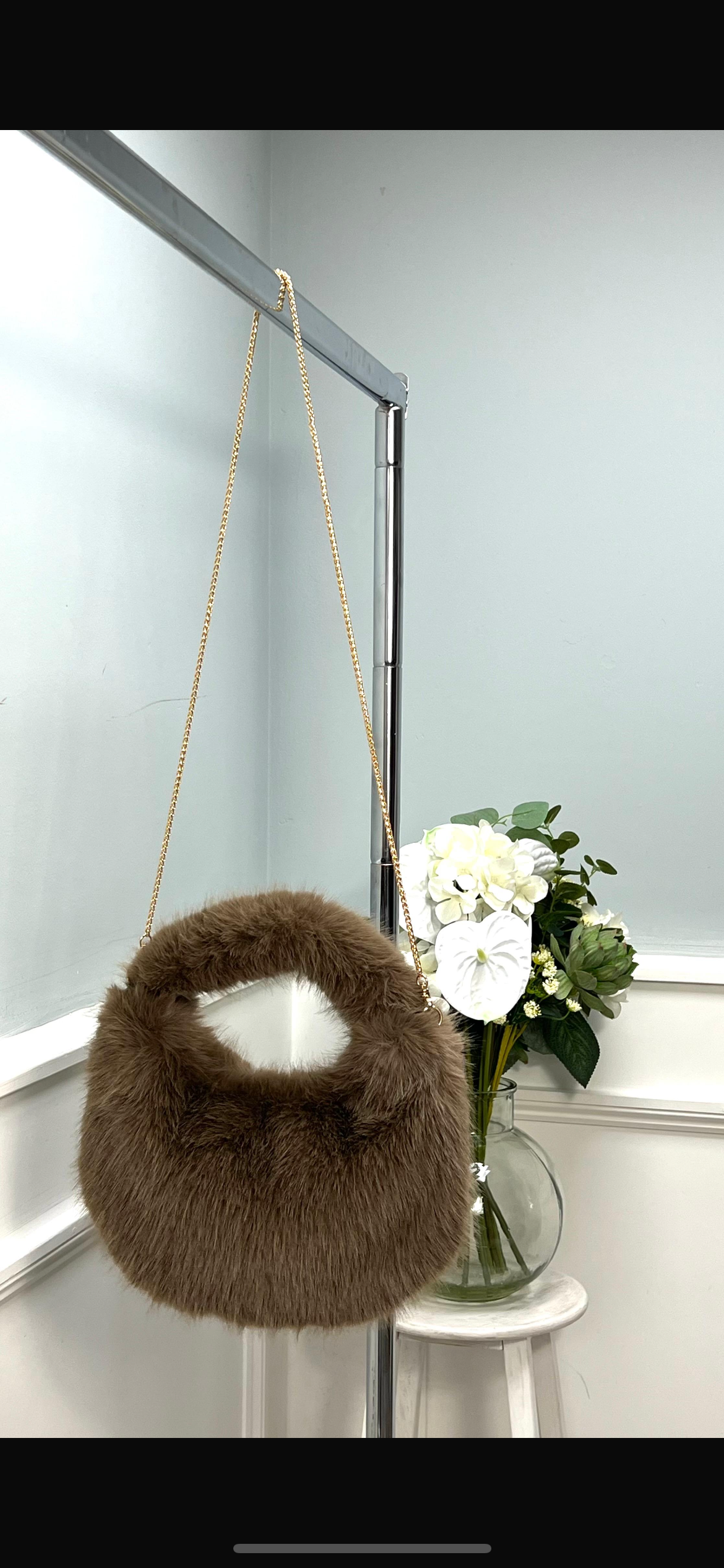 Whisperfluff Crescent Bag