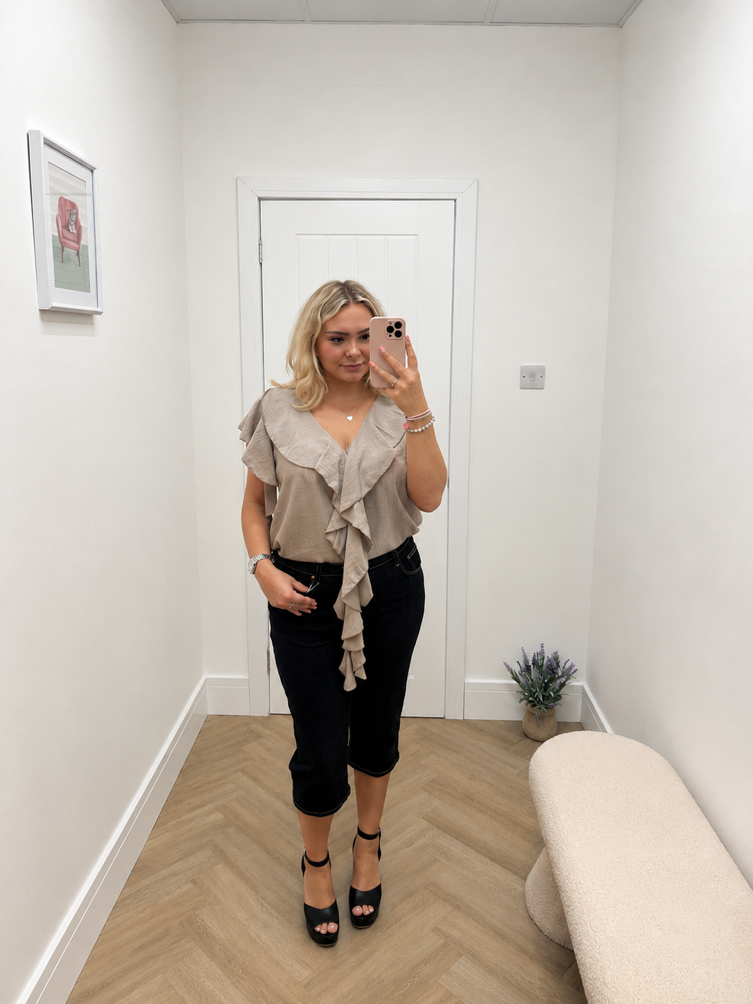Charlotte Frill Blouse