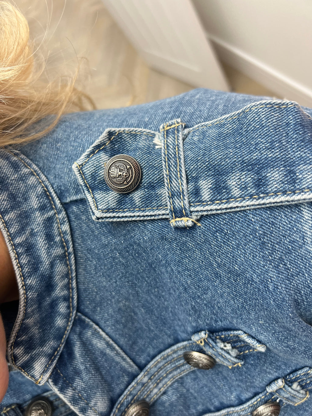 Military Denim Jacket