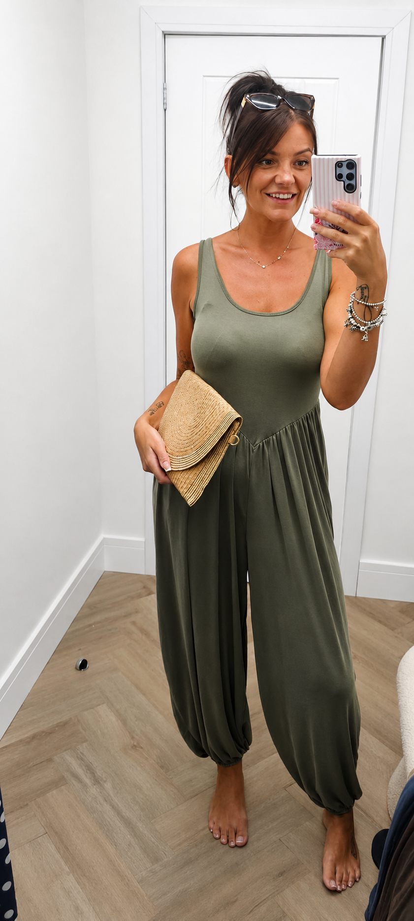 Flow Jumpsuit 💙🤍