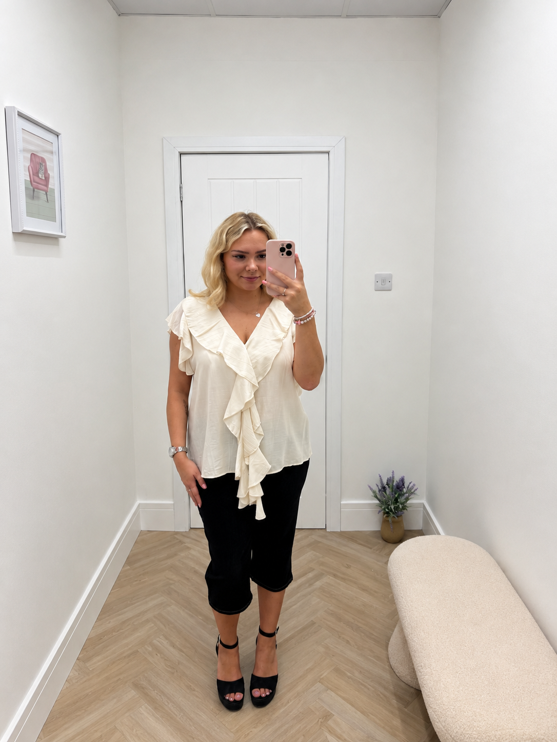Charlotte Frill Blouse