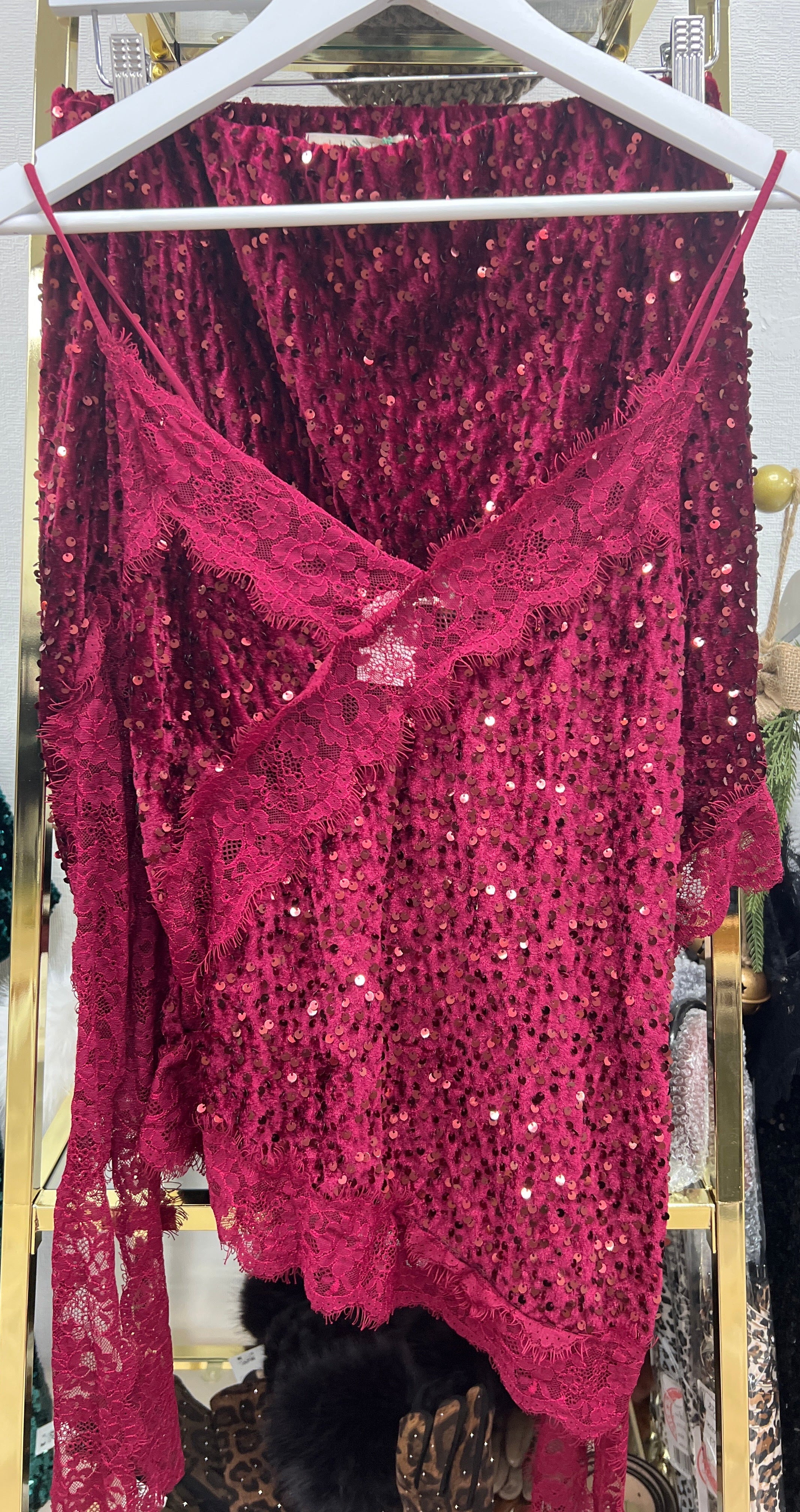 ✨ Celestia Sequin Two-Piece Set