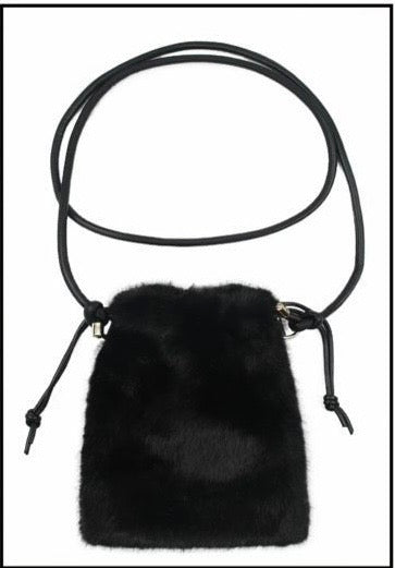 Nala Faux Fur Crossbody Bag