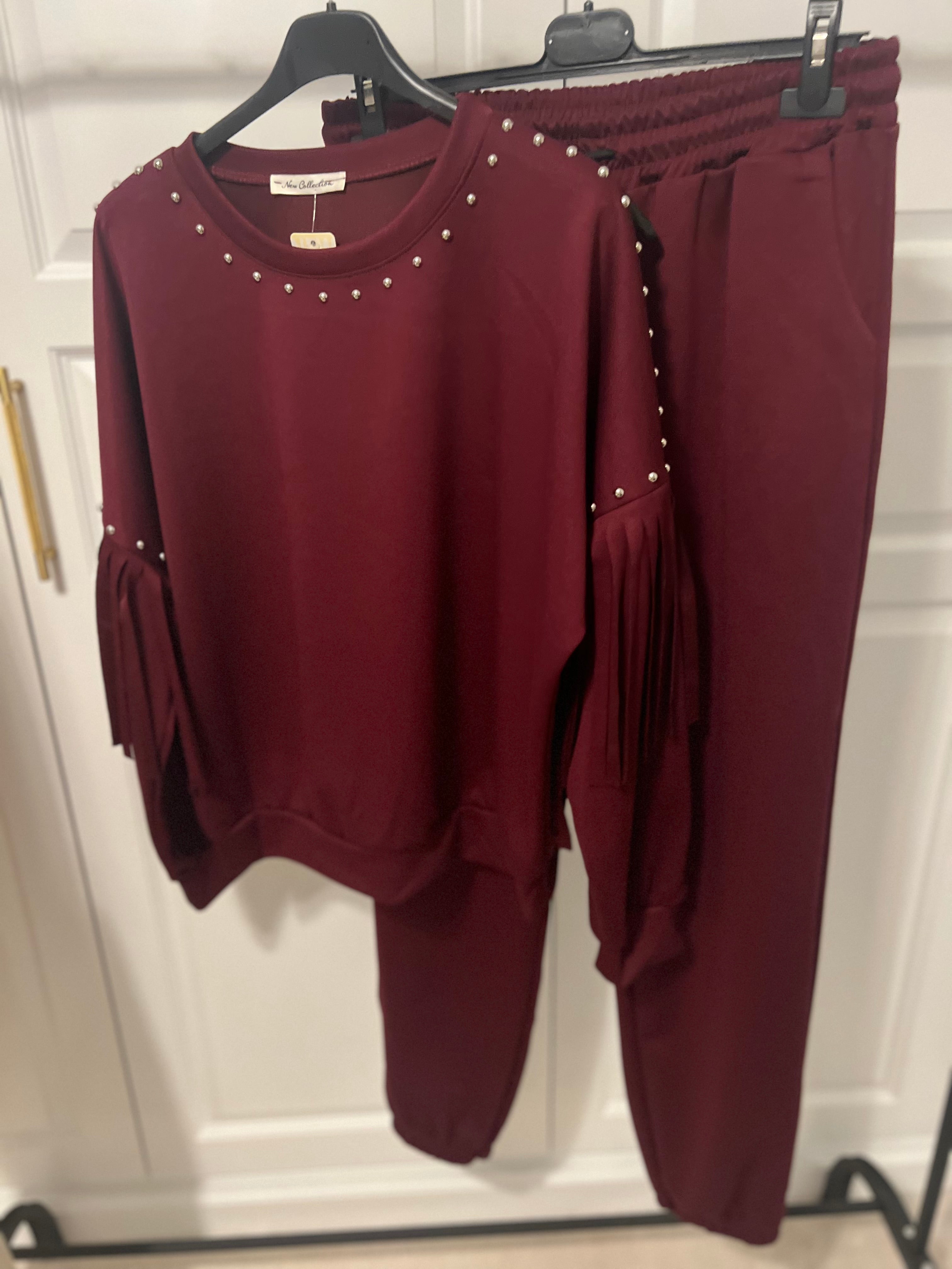 Sally Fringed & Studded Tracksuit