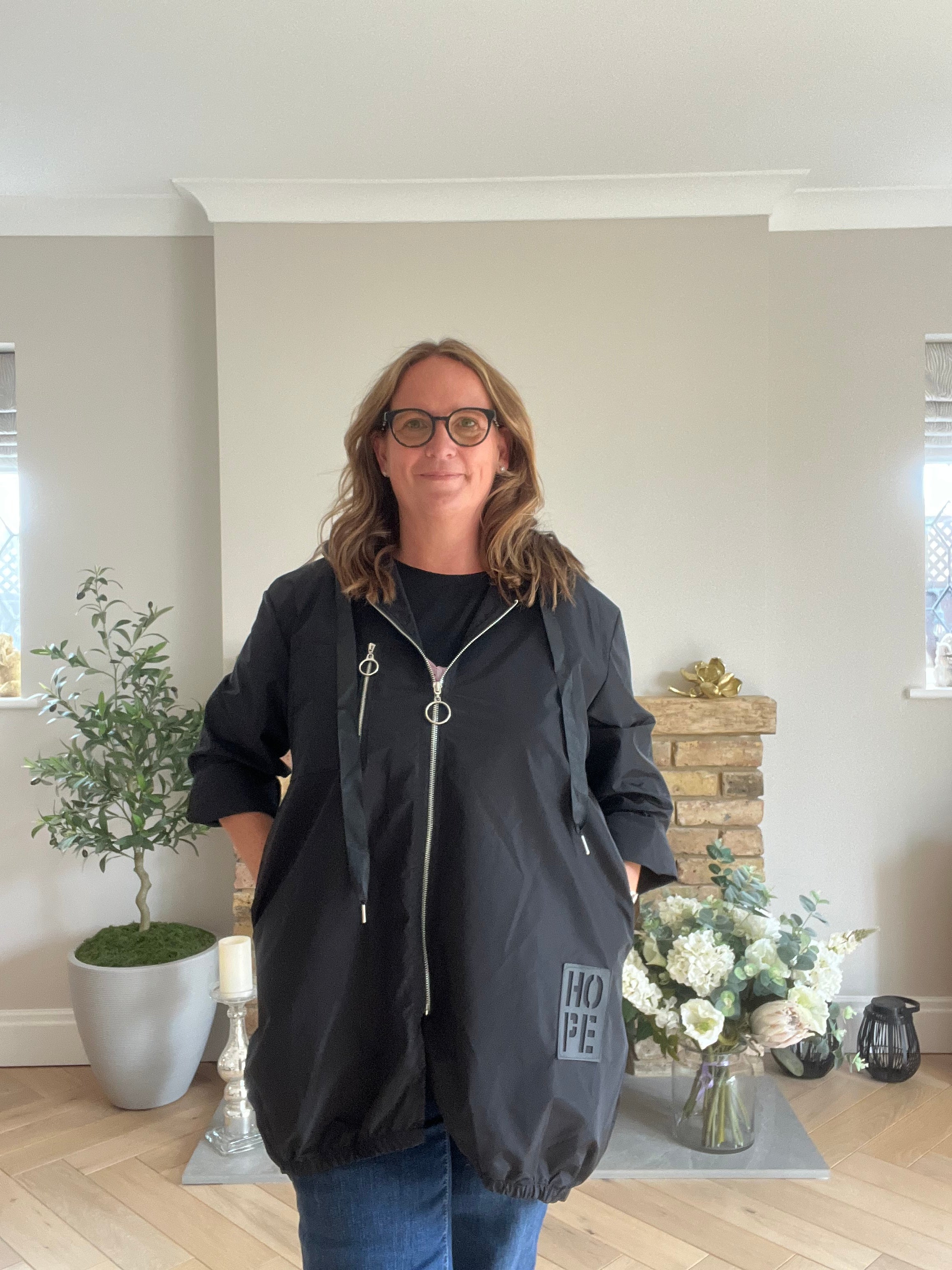 The Hope Hooded Rain Mac