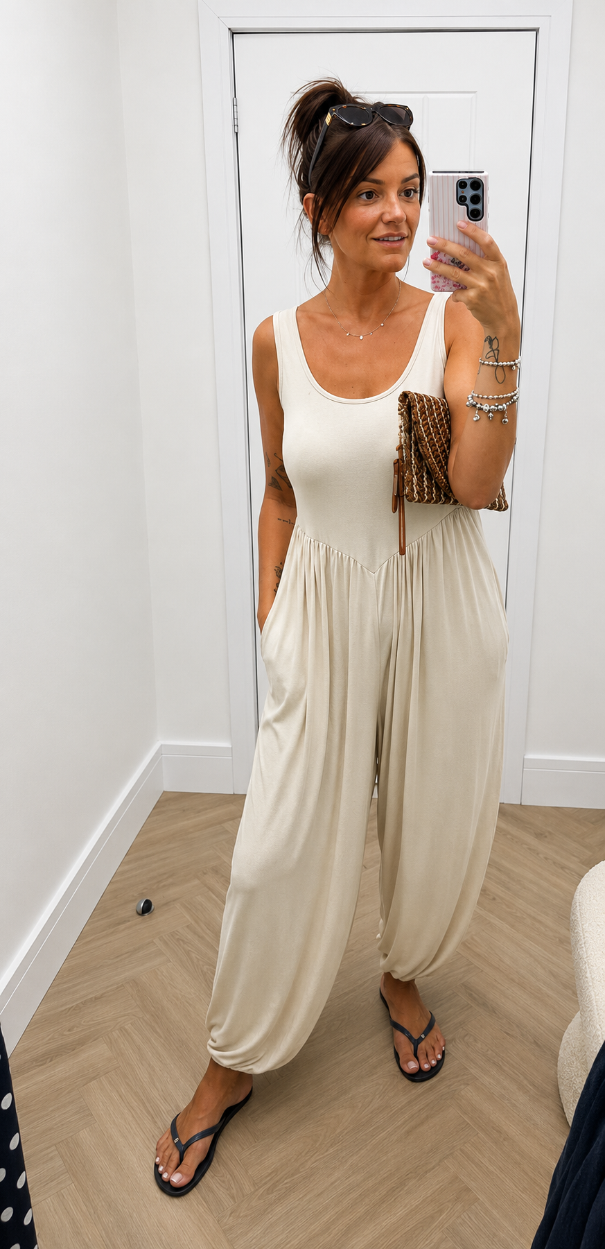 Flow Jumpsuit 💙🤍