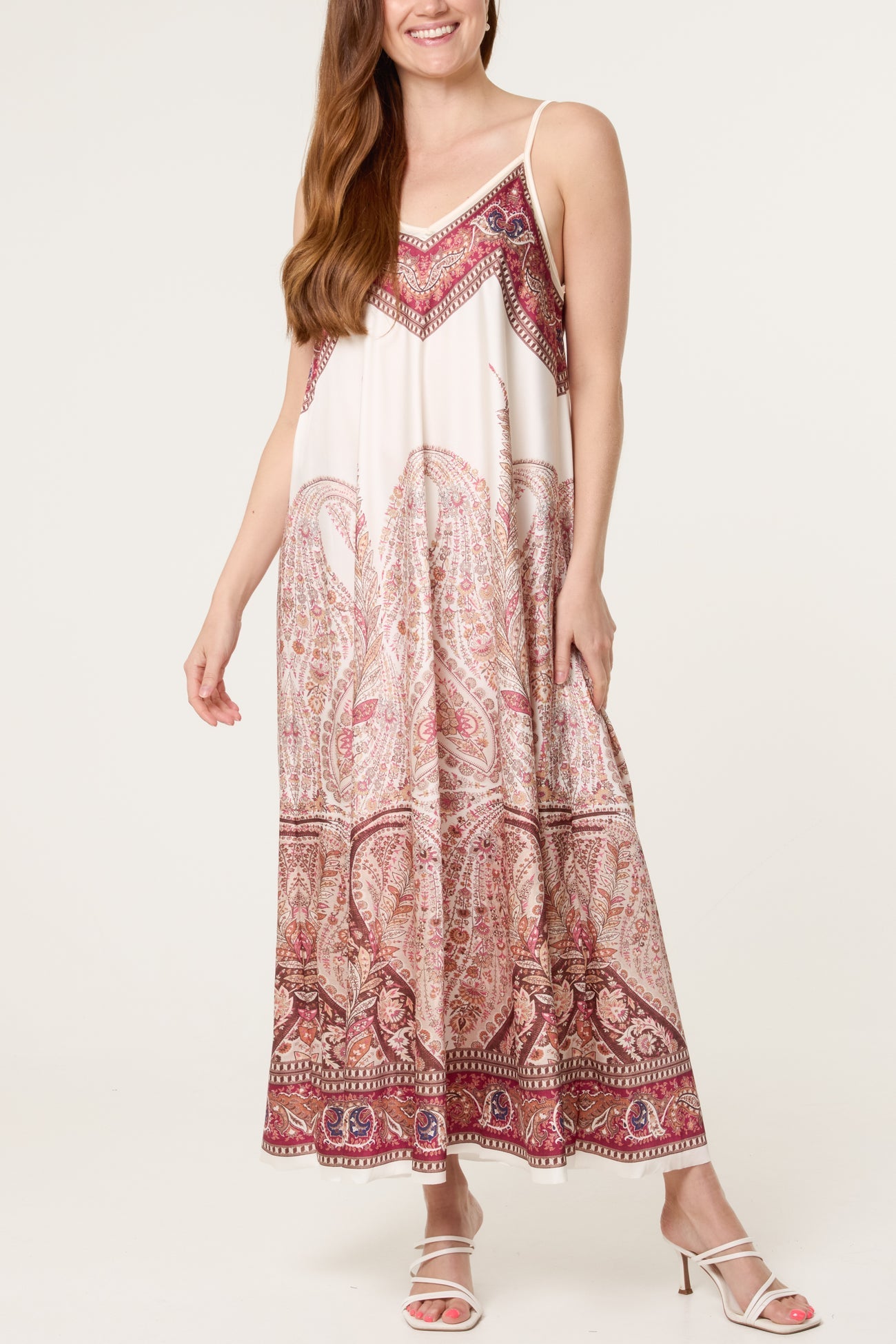 Dolce Paisley Maxi Cami Dress