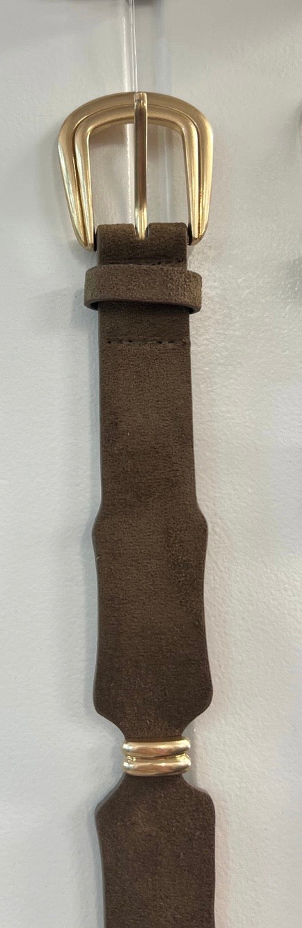 Gold bubble belt