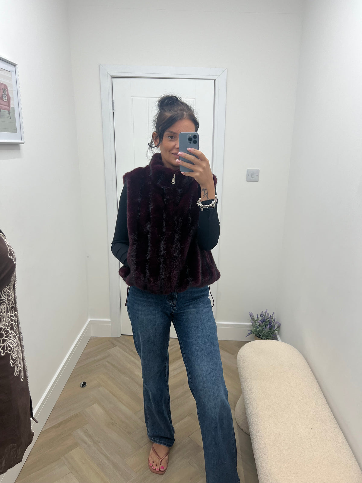 Ariel Faux Fur Gillet