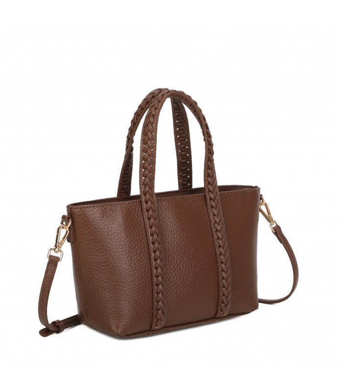 Plait Handel Tote Bag