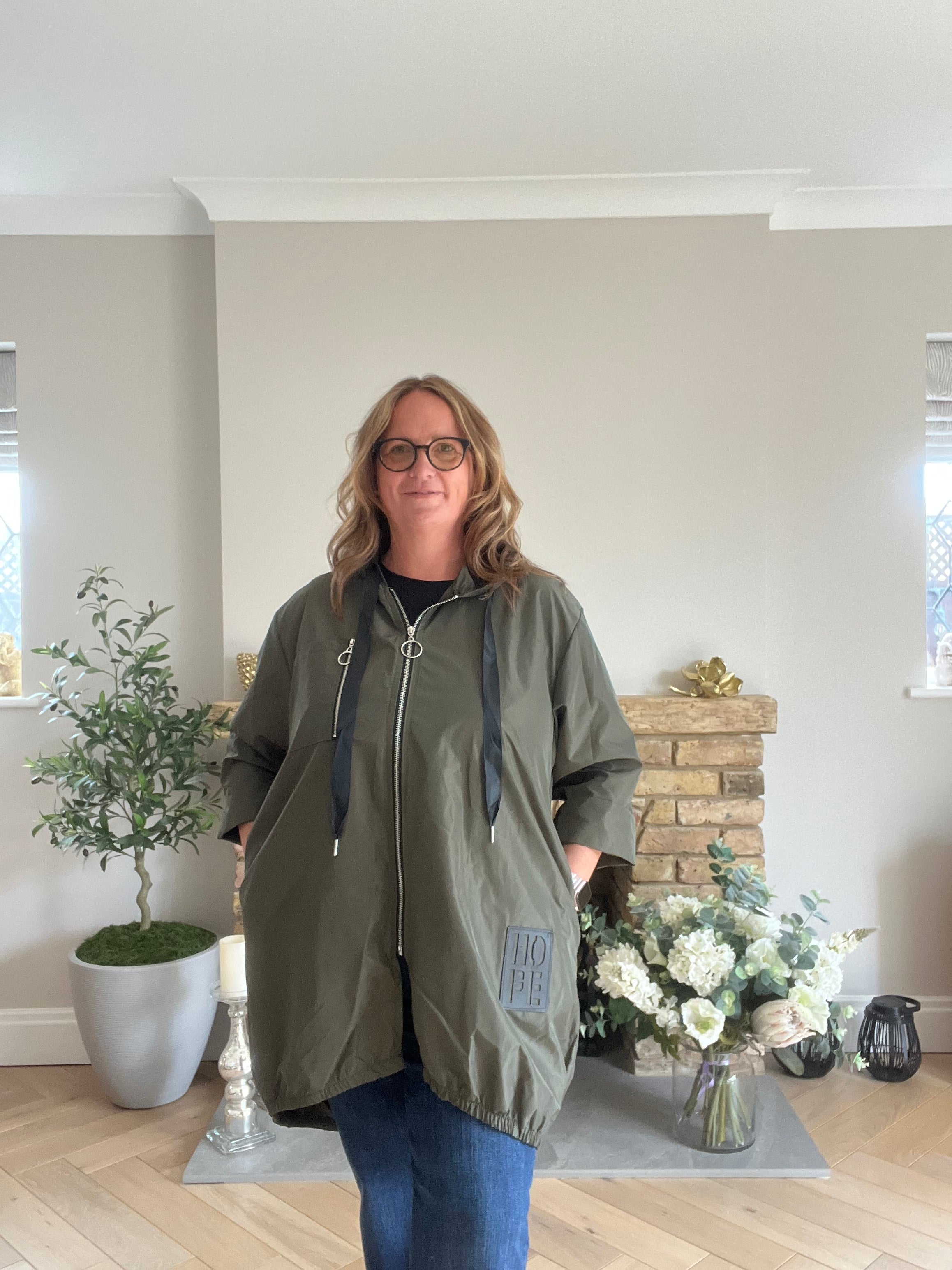 The Hope Hooded Rain Mac