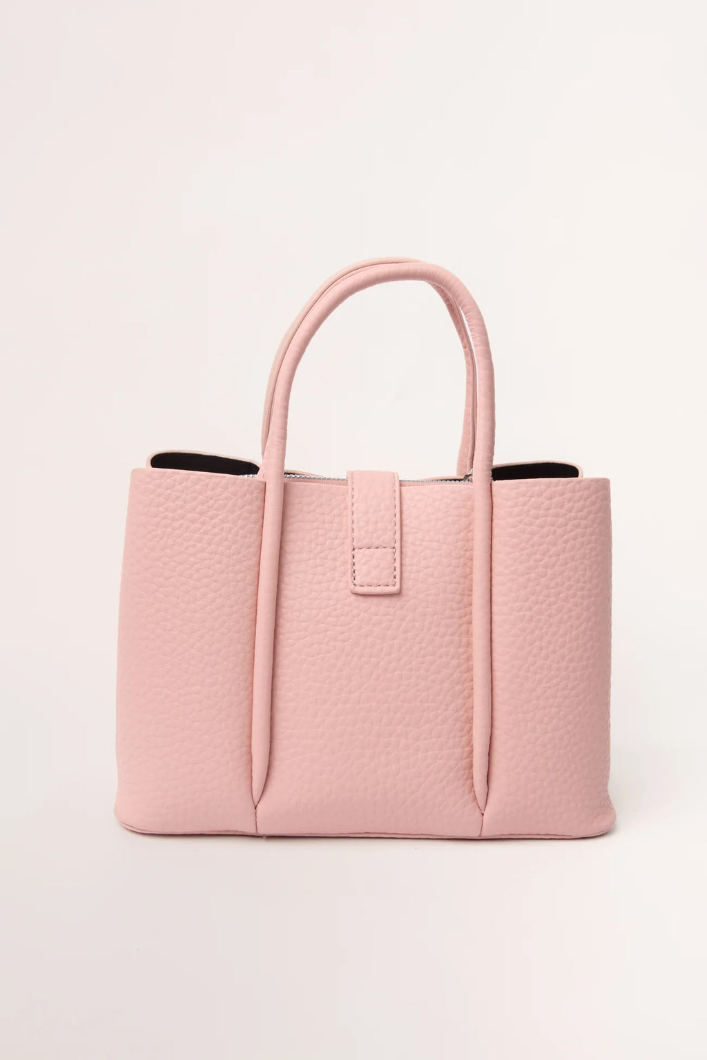 Polkadot Scarf Faux Leather Handbag