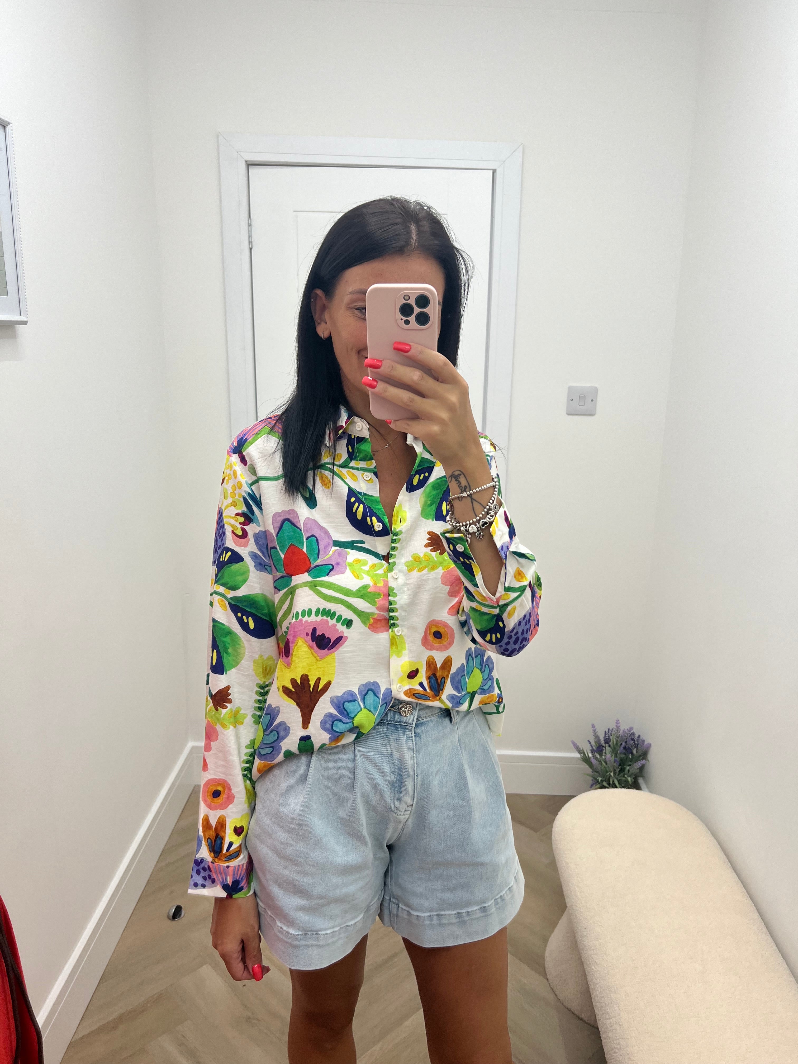 Sarah blouse💚🪻
