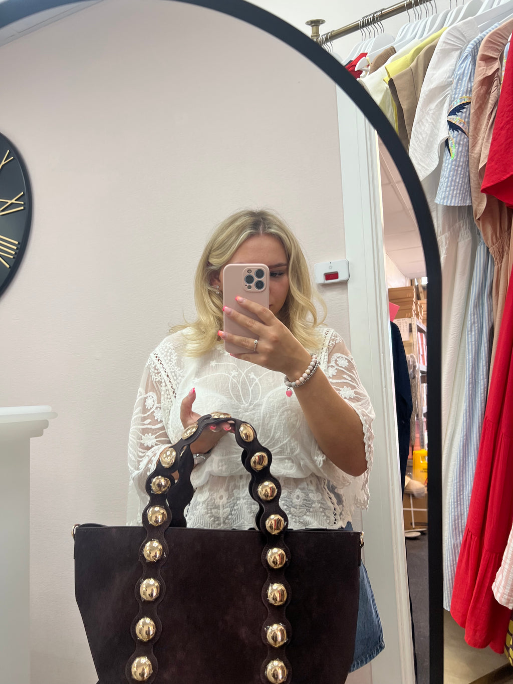 Disc large handbag🤎🖤✨