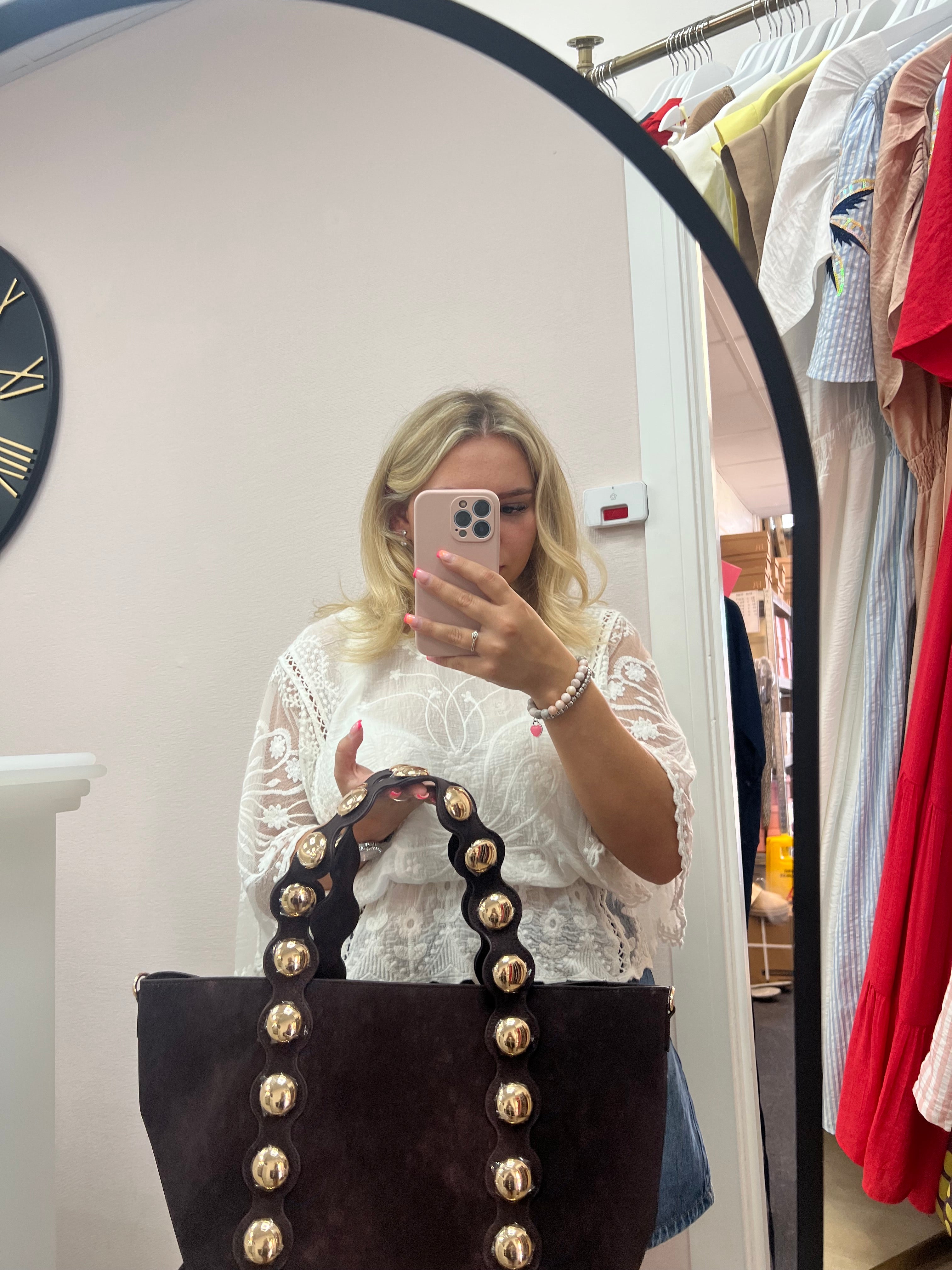 Disc large handbag🤎🖤✨