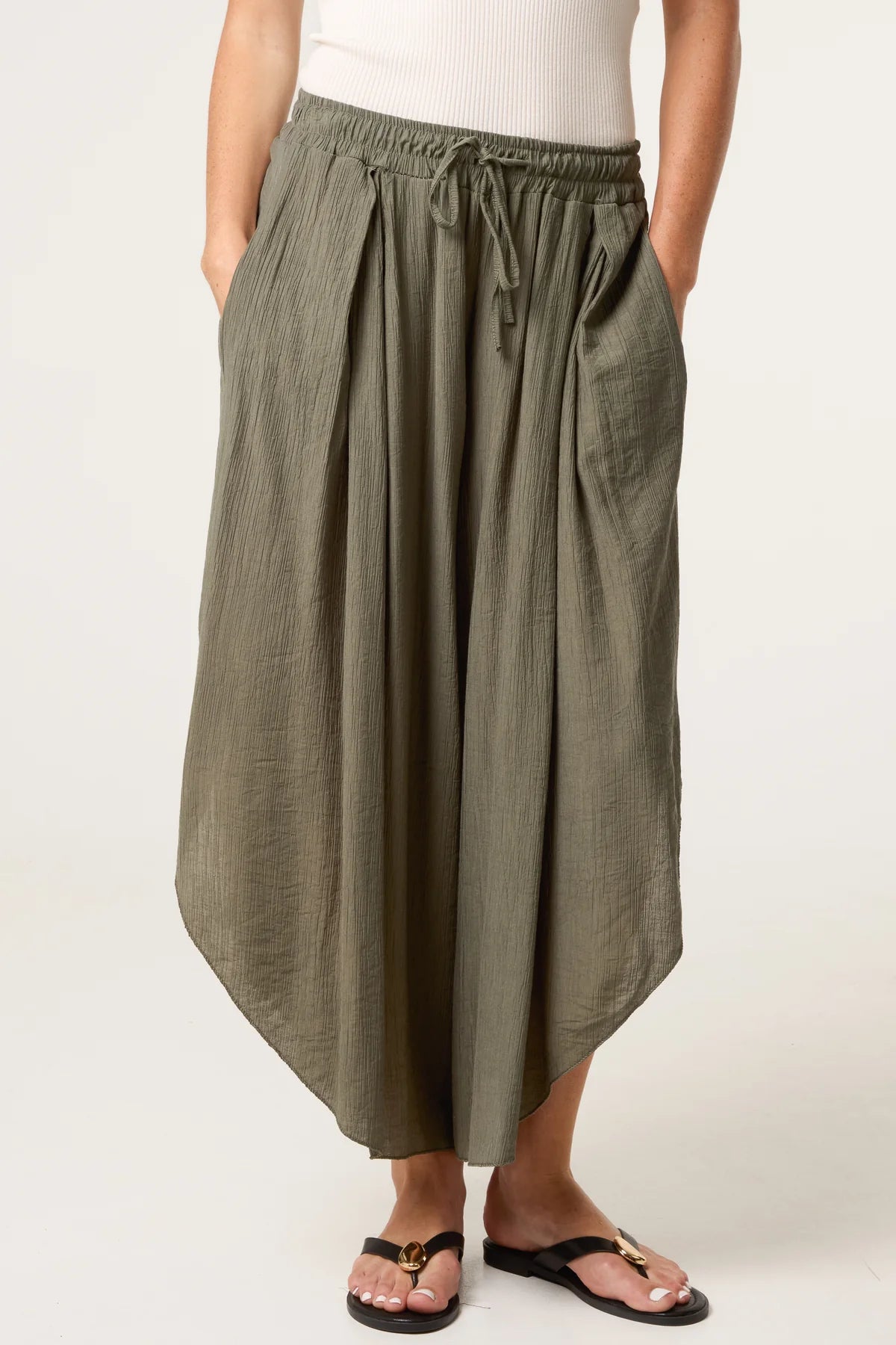 Hayley Wide Leg Shaped Trousers