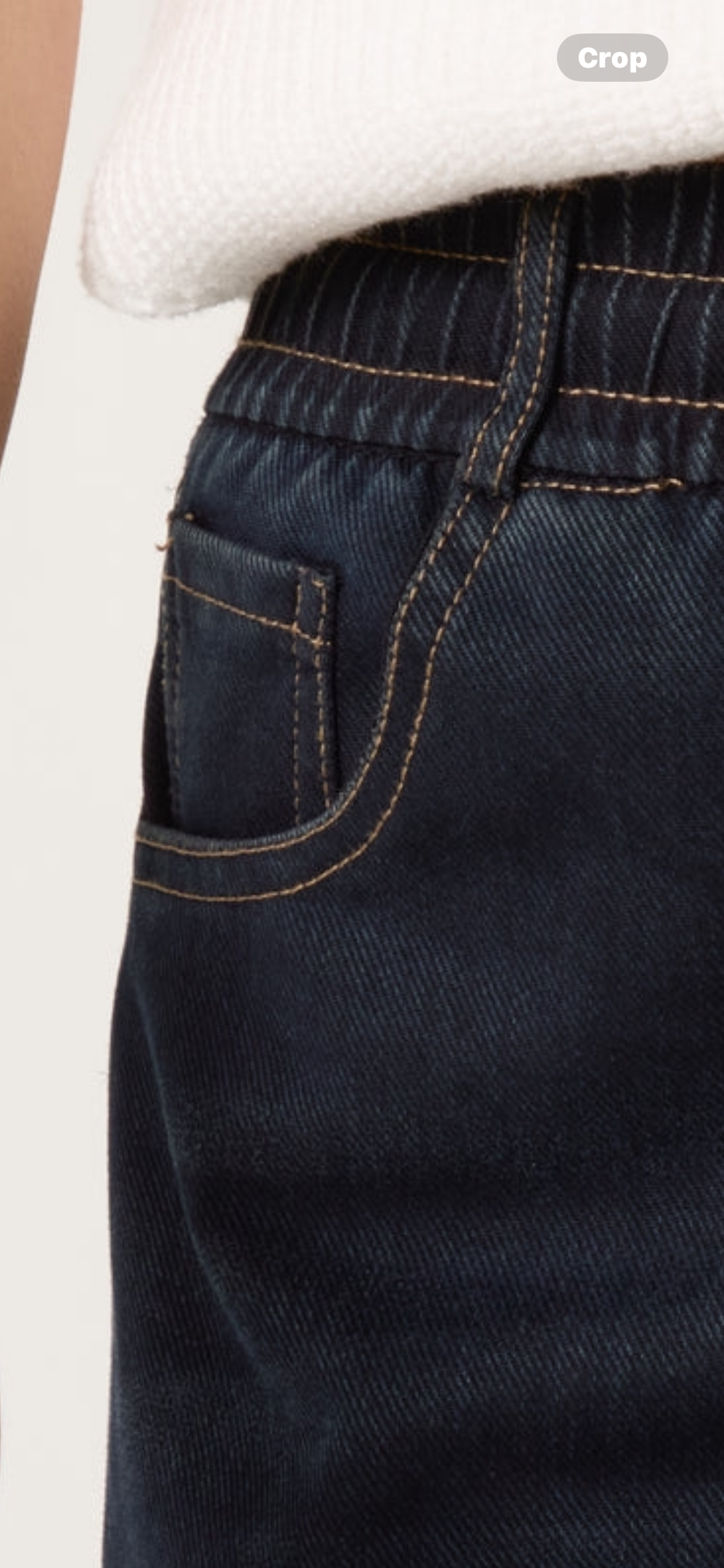 Indigo Flow String Jeans