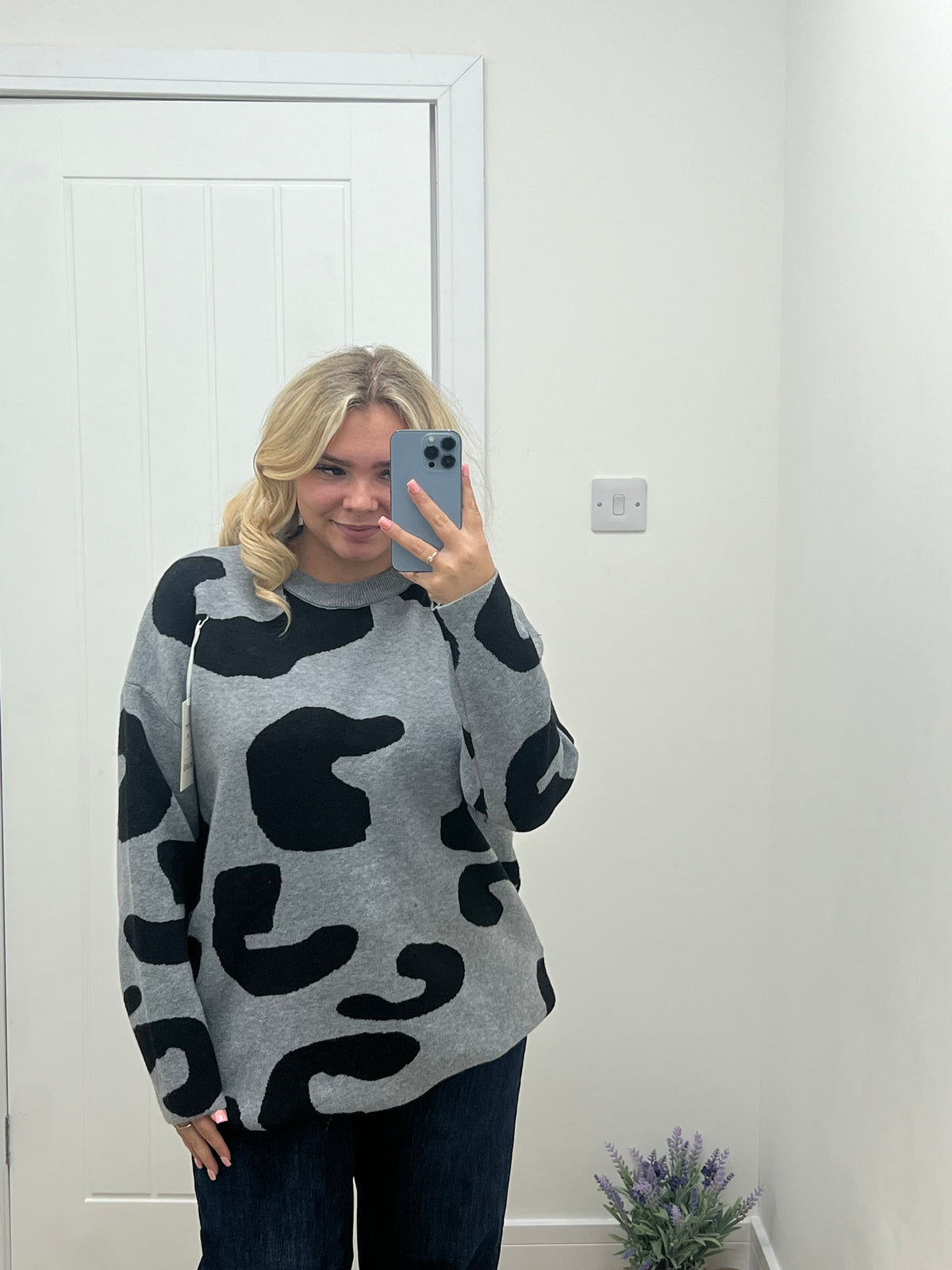 Elsie Animal Print Jumper