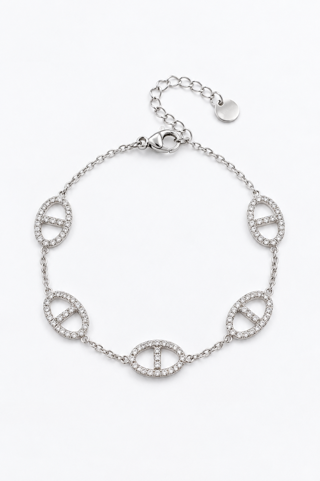Crystal Marine Link Bracelet