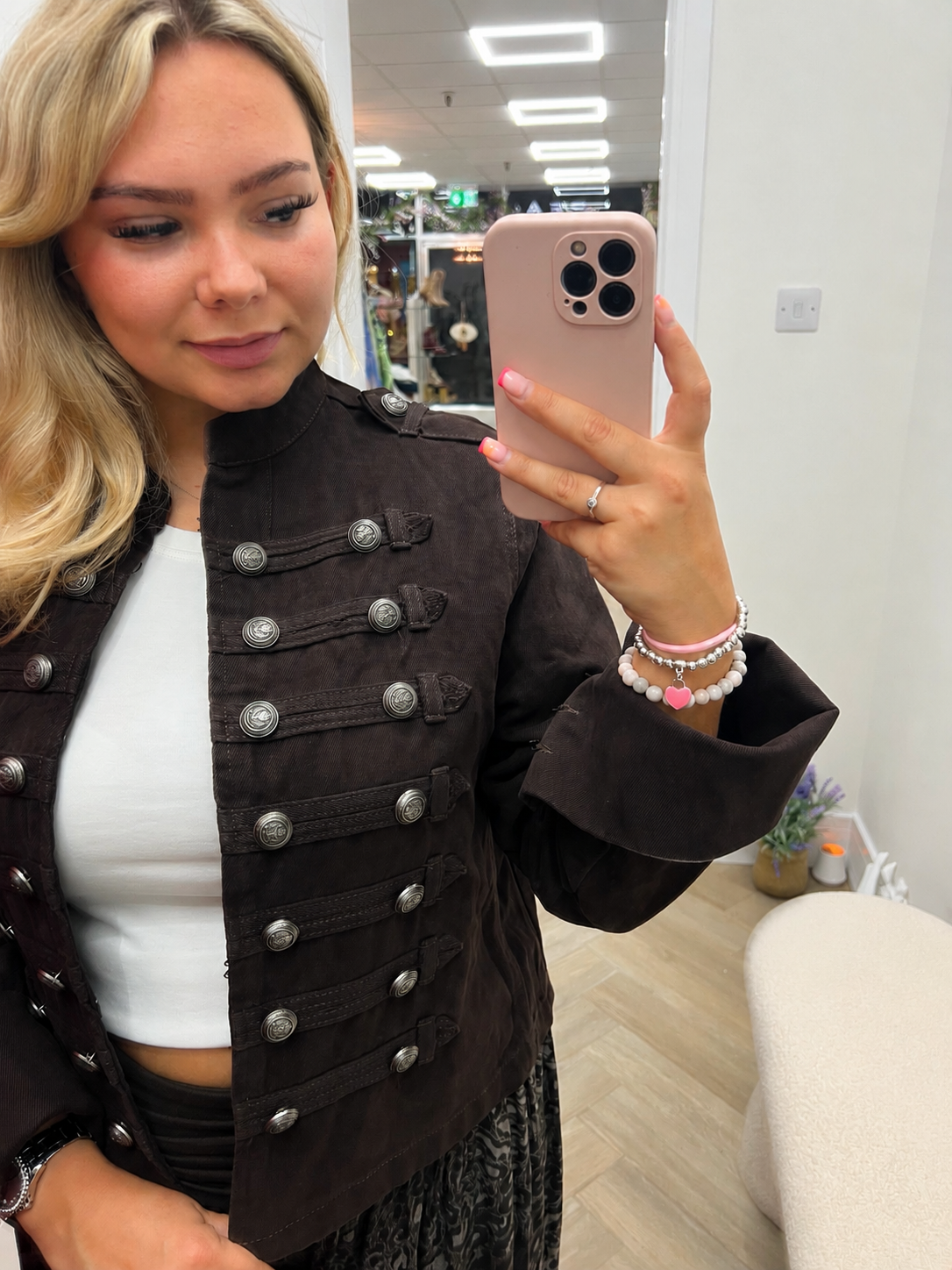 Military Denim Jacket