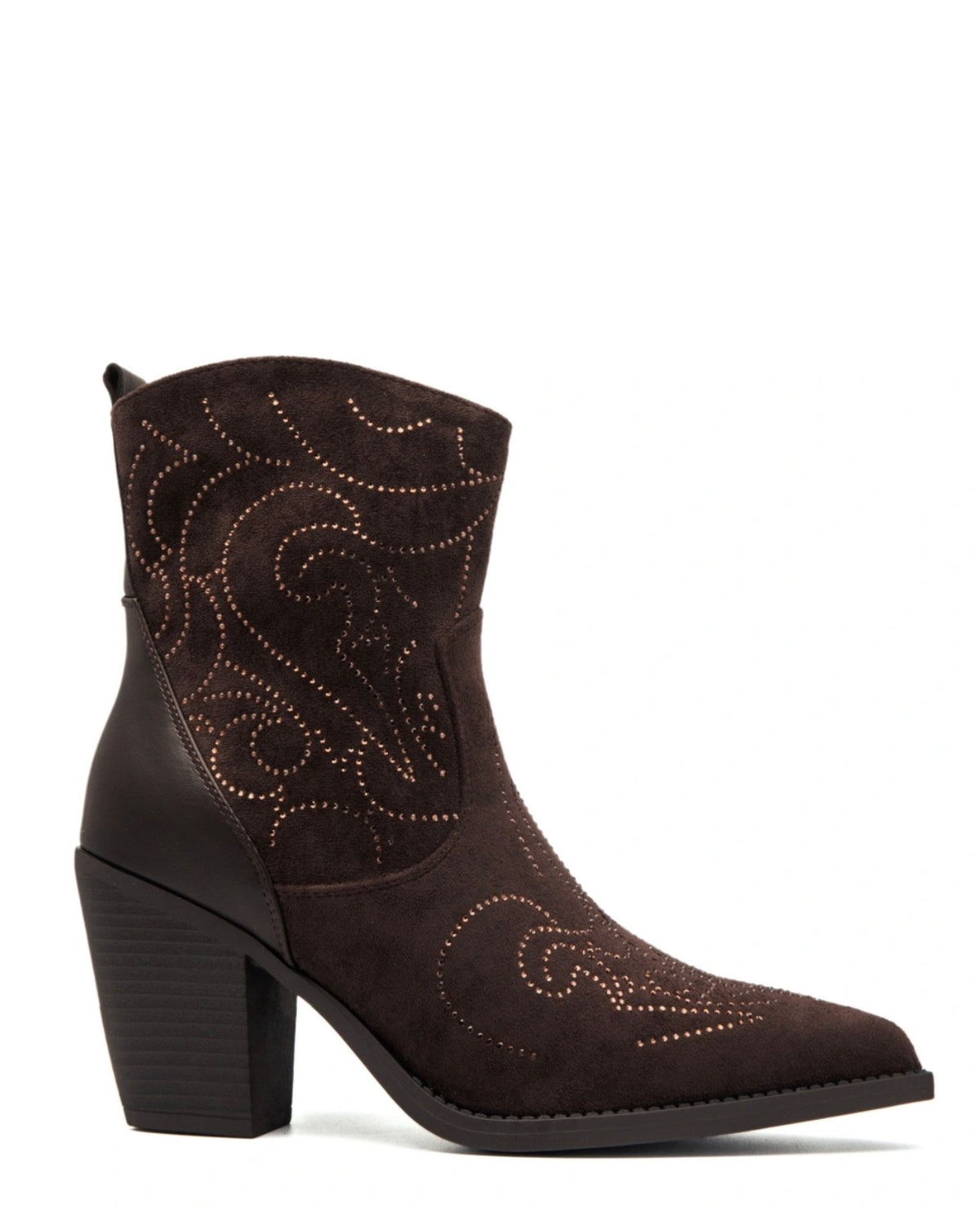 Larna Western Ankle Boots
