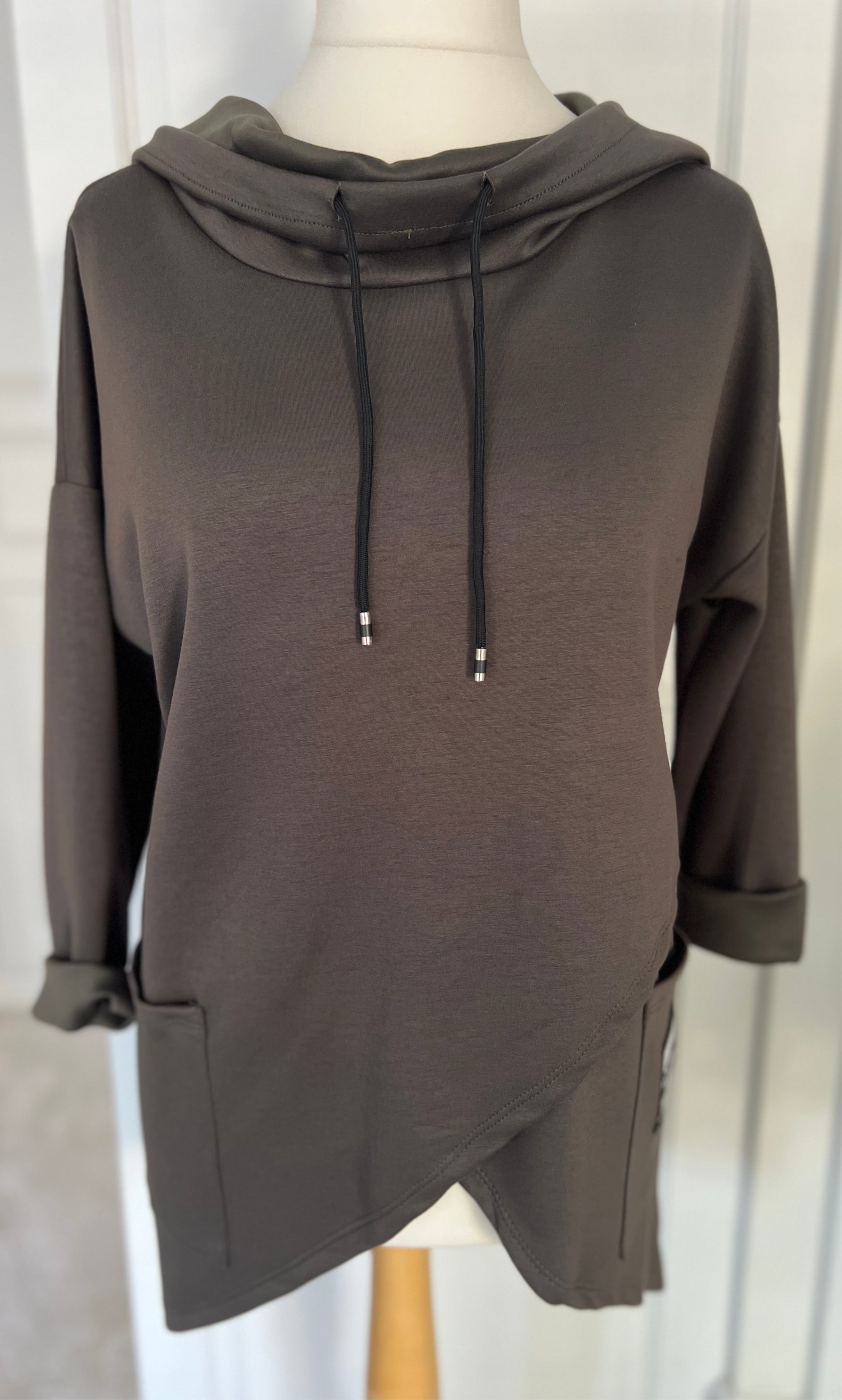 The Axis Hoodie – Super Soft Asymmetric Sweatshirt