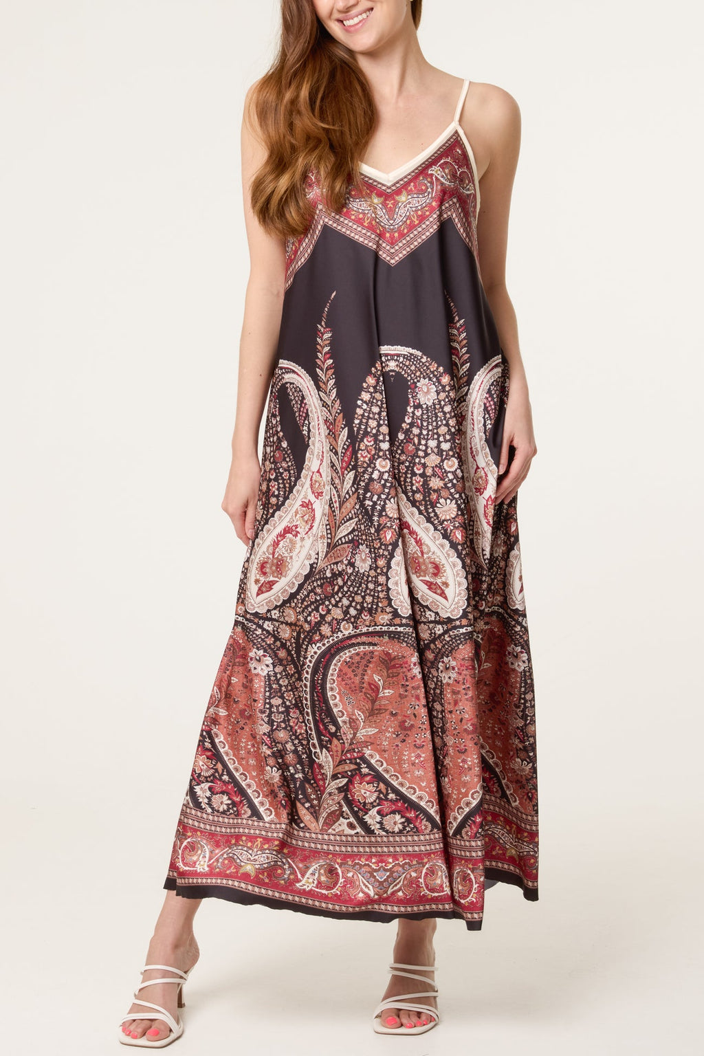 Dolce Paisley Maxi Cami Dress