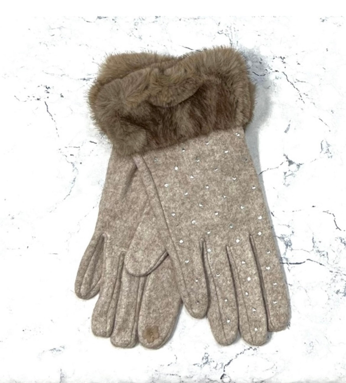 Frost Whisper Touch Gloves