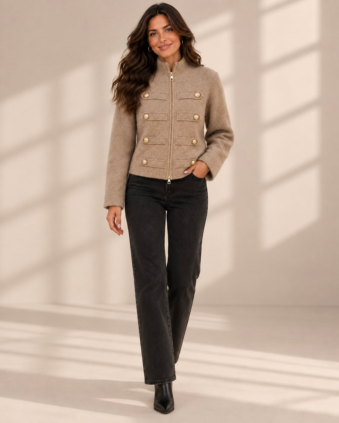 Darcie Military Jumper