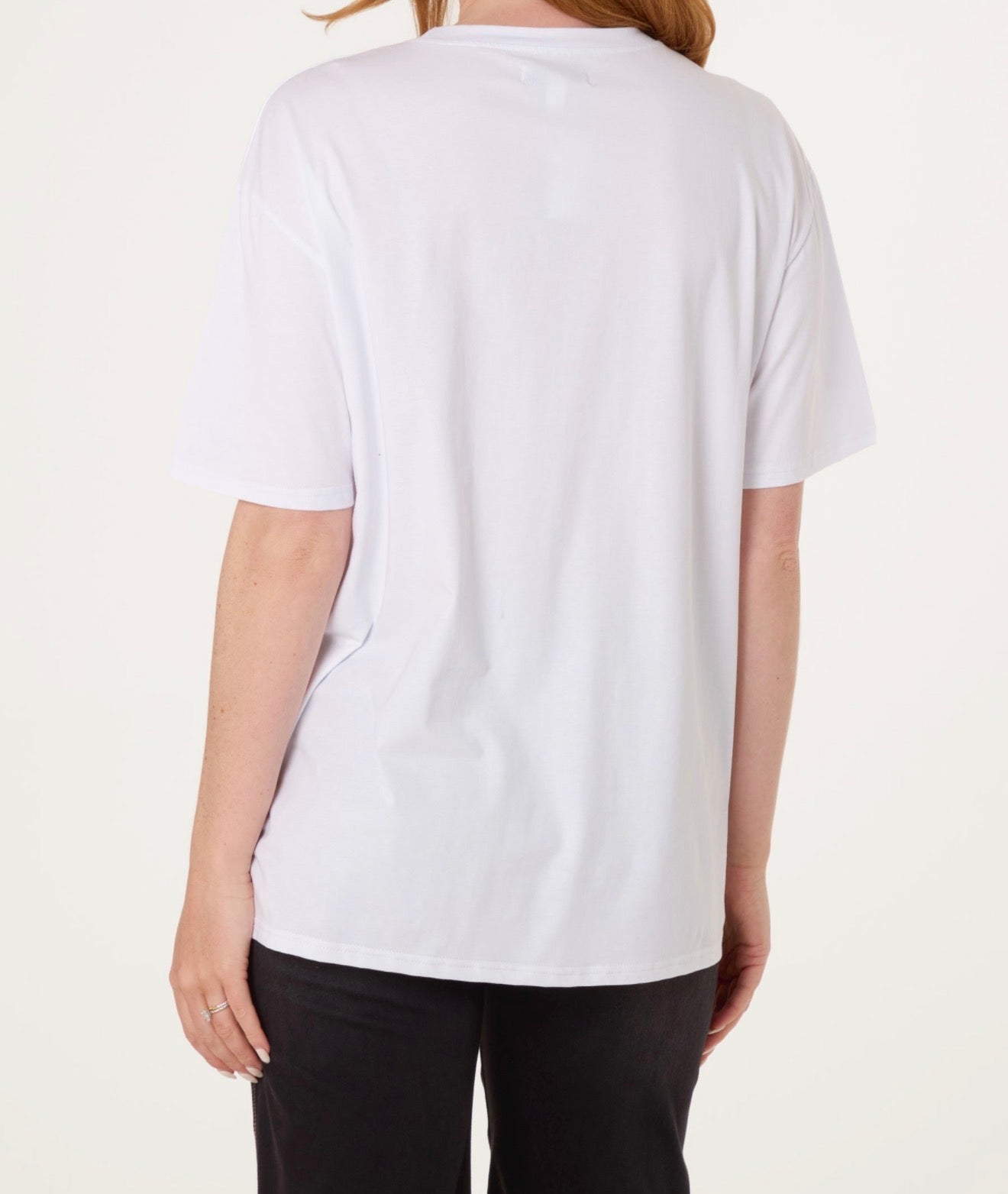 Ally Floral Embellished Tee Shirt