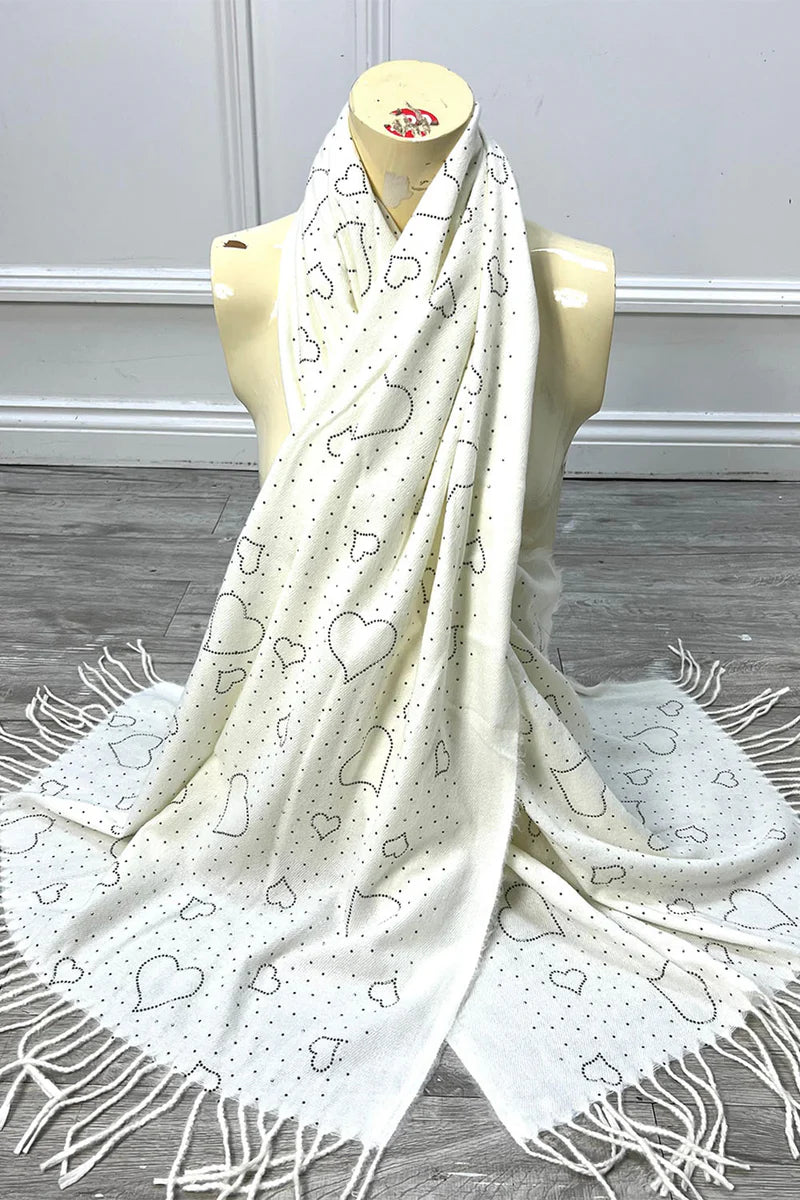 Heart Sparkle Scarf