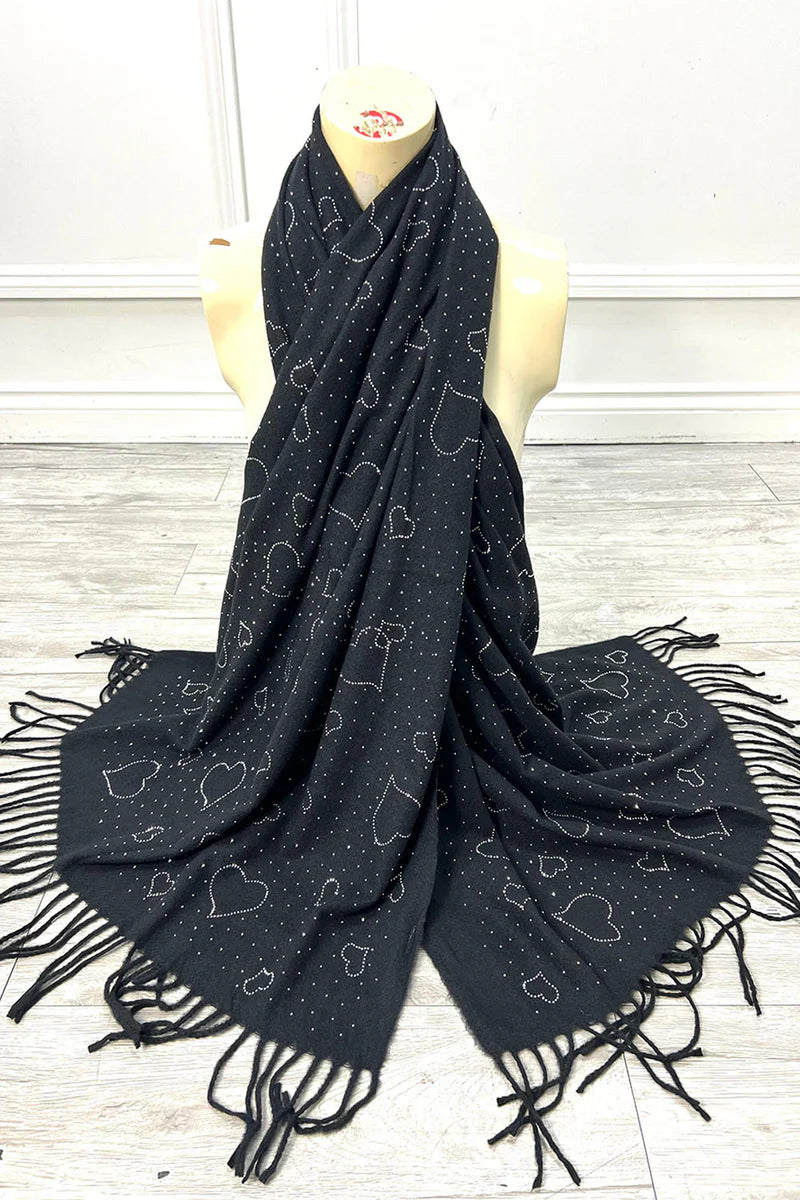 Heart Sparkle Scarf