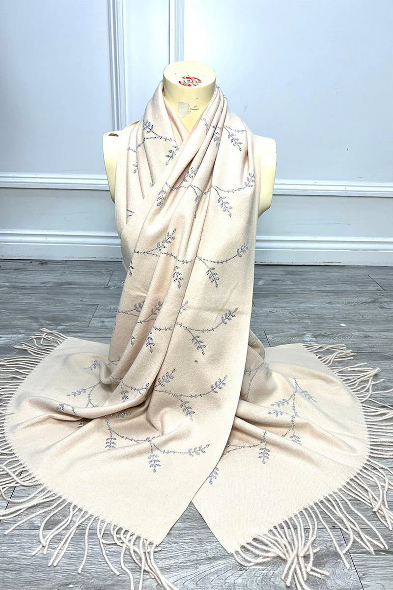 ✨ Leaf Sparkle Scarf