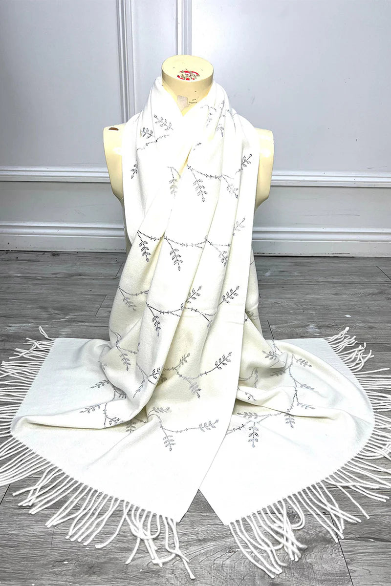 ✨ Leaf Sparkle Scarf