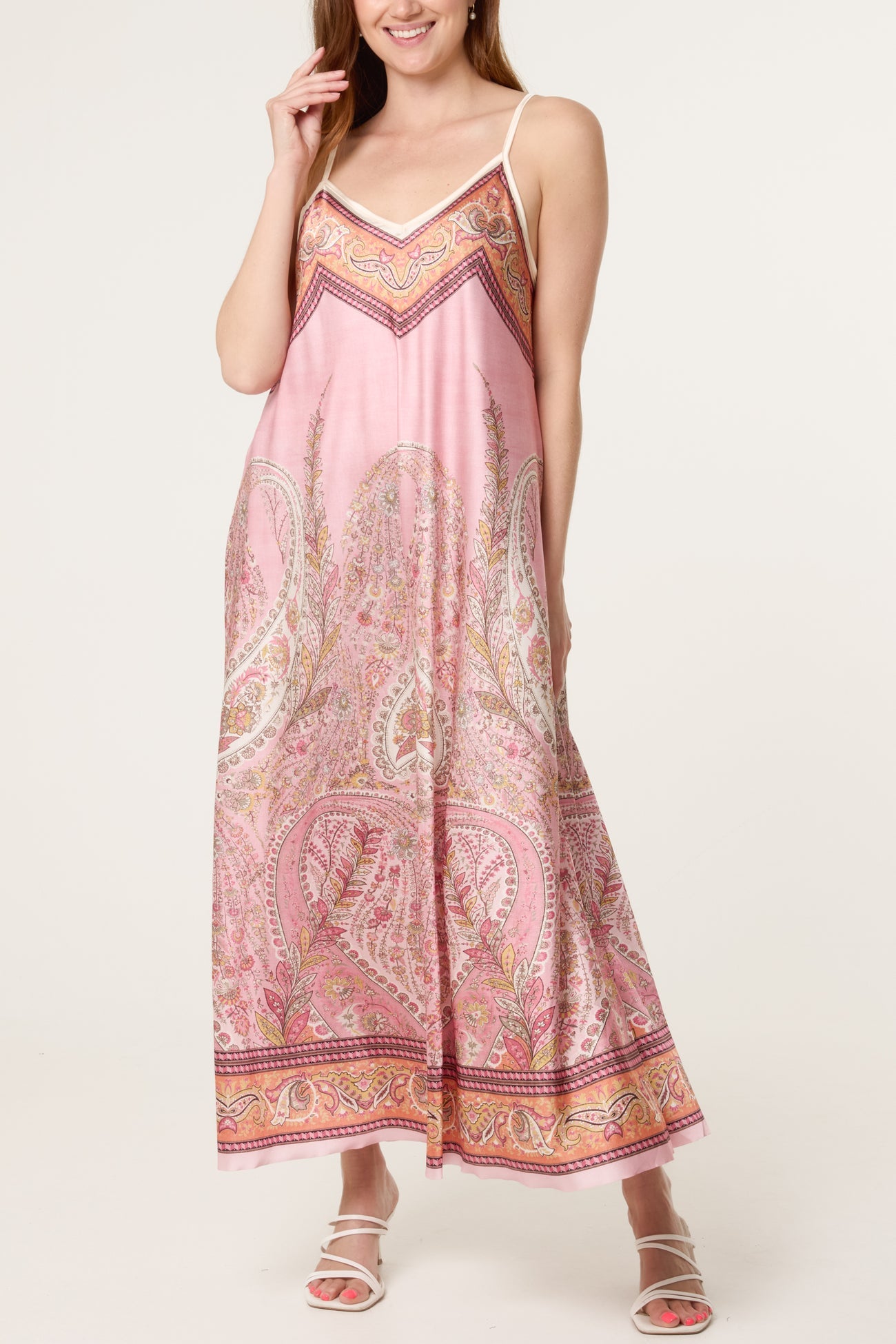 Dolce Paisley Maxi Cami Dress