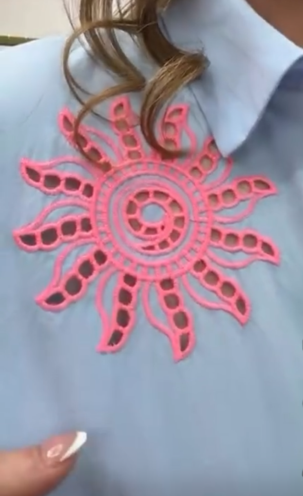 The Elodie Embroidered Shirt