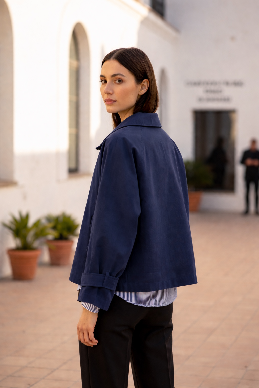 Delta Short Trench Coat Jacket — YCOO