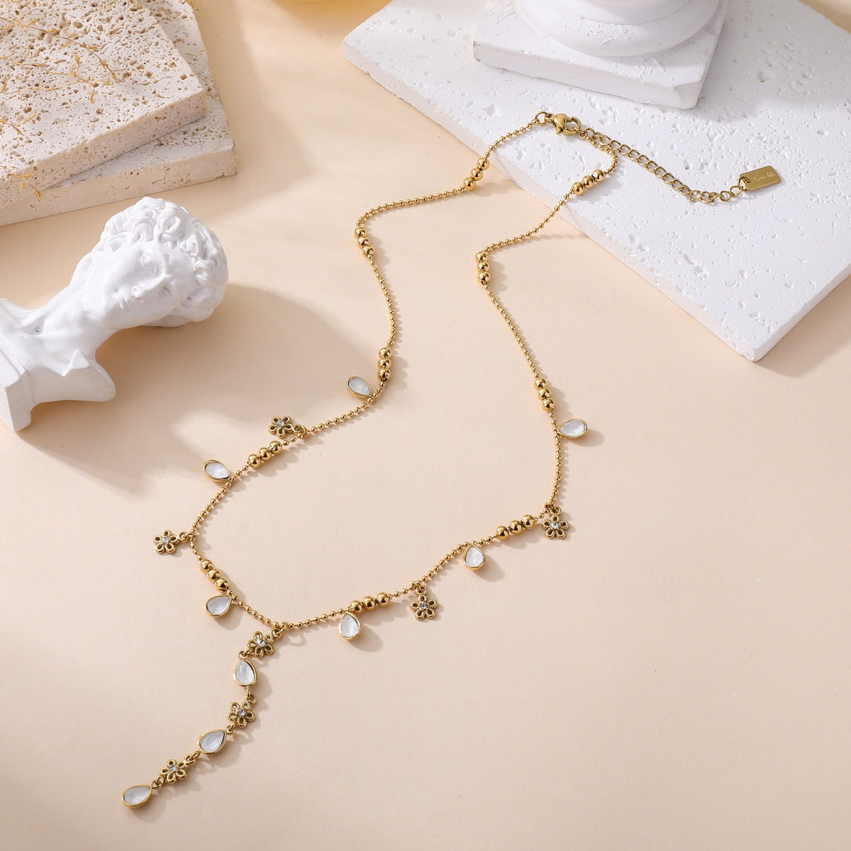 The Fleur Drop Necklace