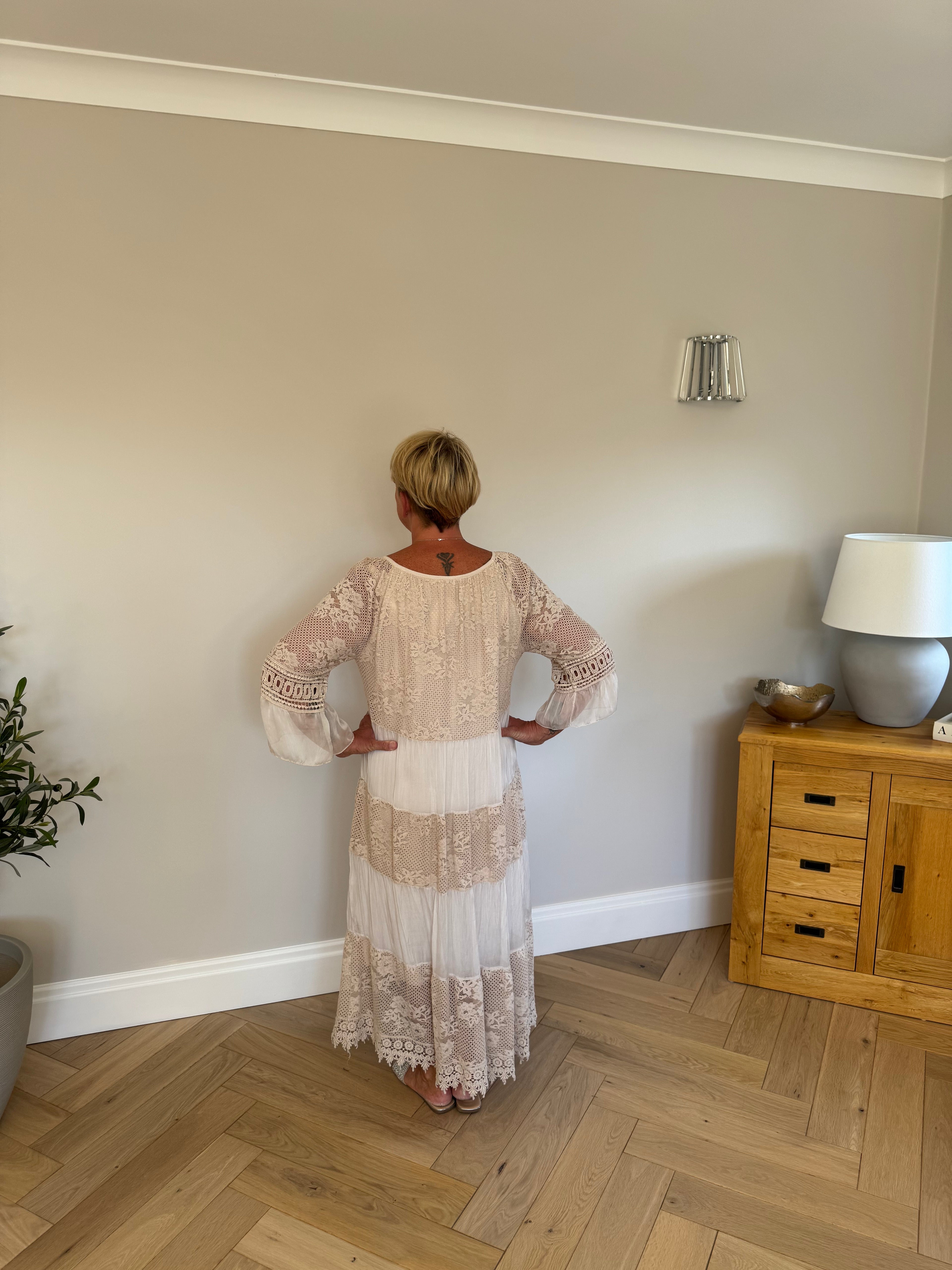 Florentia Lace Maxi Dress