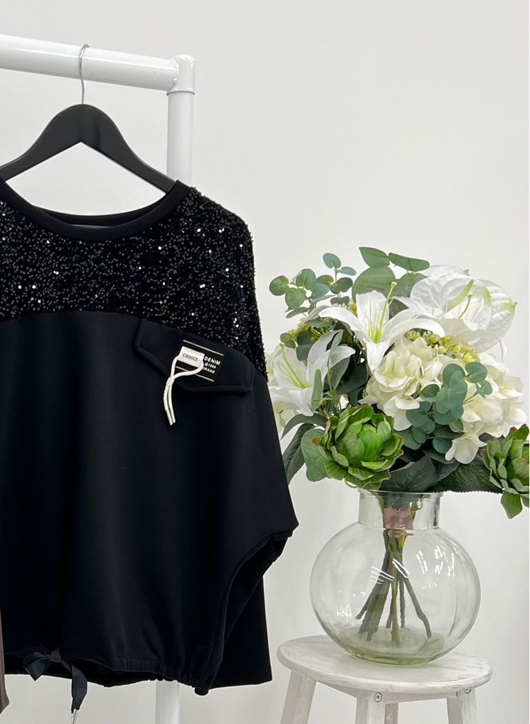 The Luxe Luna Top — Chocolate or Black Edition