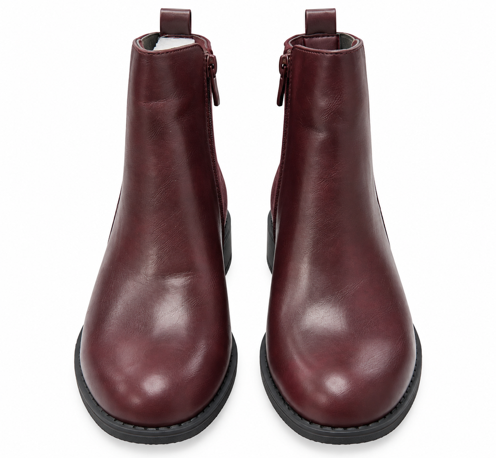 Burgundy D Boot