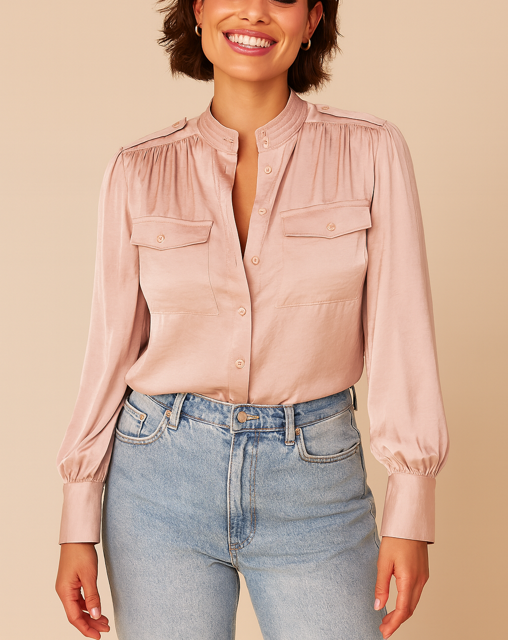 Jade Blouse Final Sale Price No Returns
