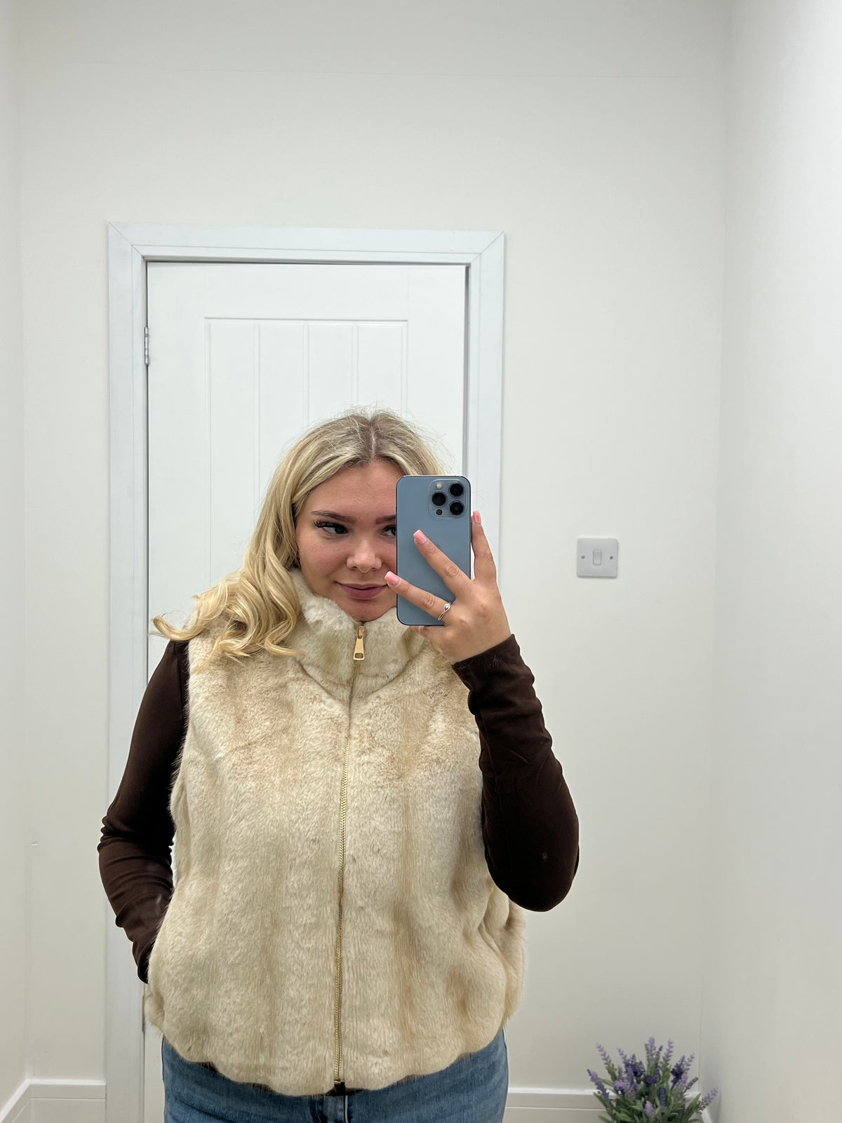 Indie Faux Fur Gillet