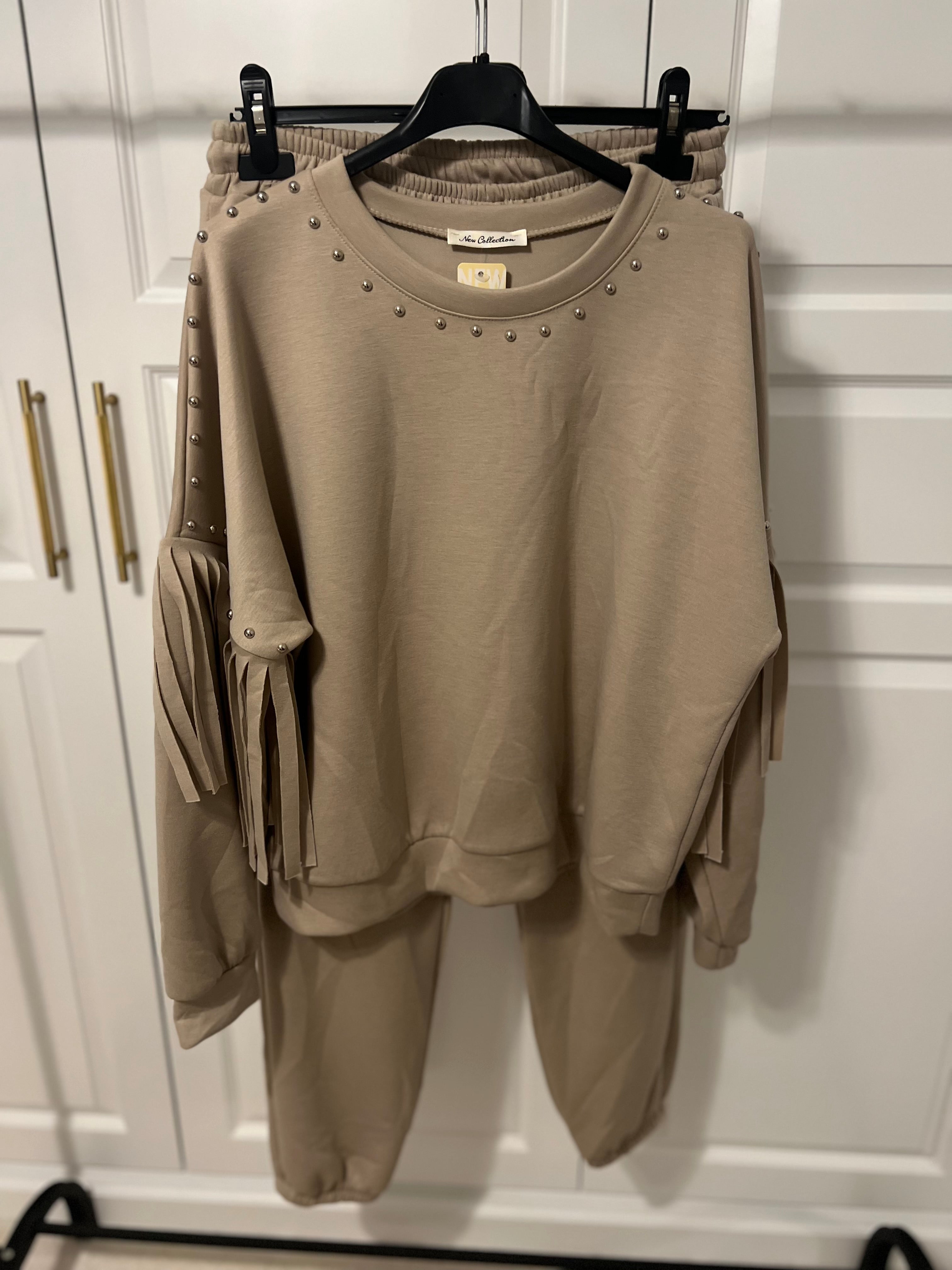 Sally Fringed & Studded Tracksuit