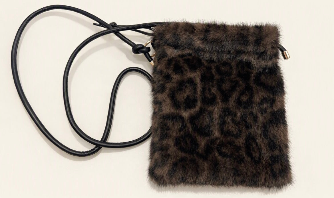 Nala Faux Fur Crossbody Bag